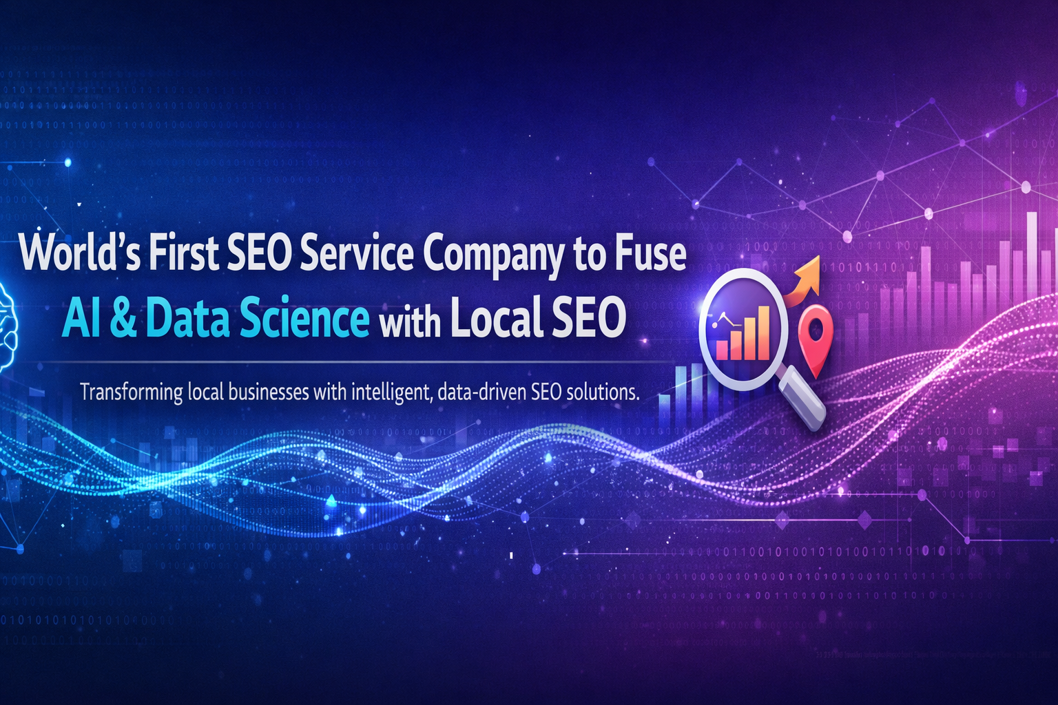 World’s First SEO Service Company to Fuse AI and Data Science with Local SEO
